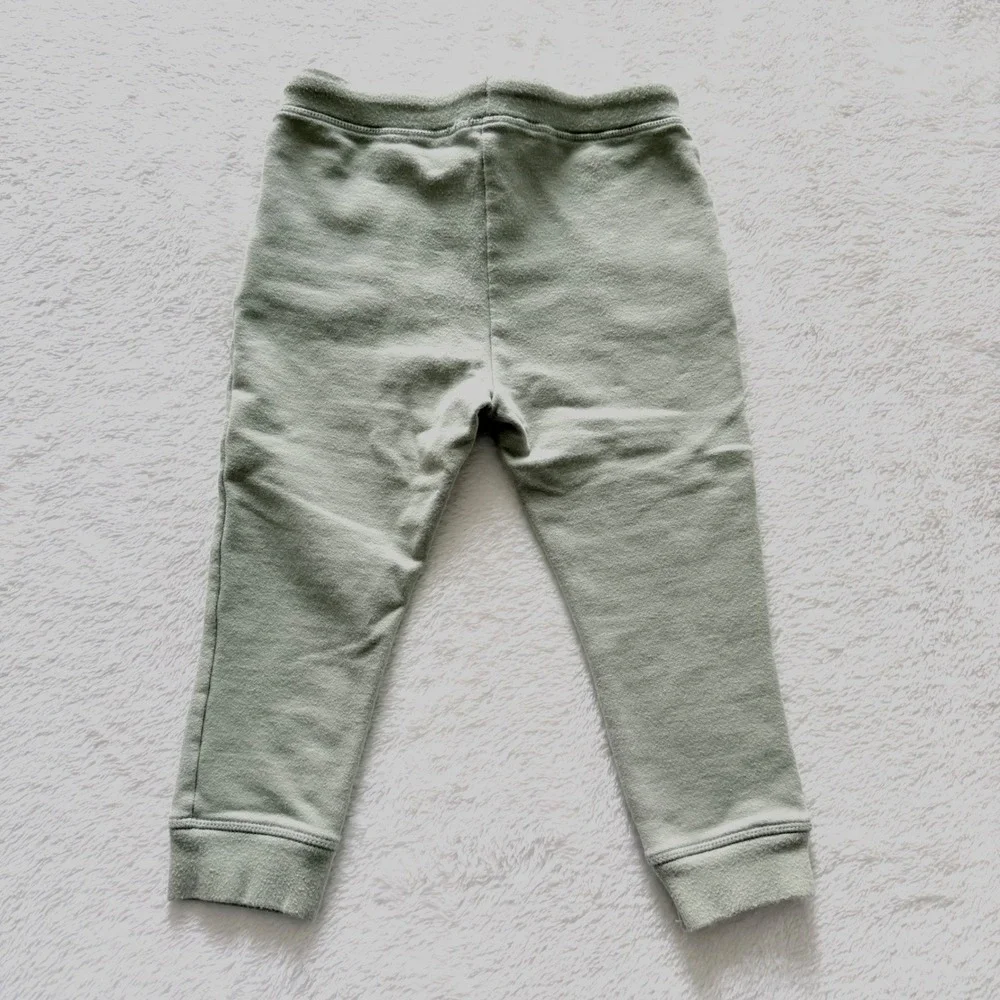 Angel Dear Toddler Jogger Pants 2T Blue Green Sweatpants Soft Cozy Lot‎ of 2
